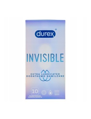 Durex Dodatkowo nawilżane Prezerwatywy 10 szt