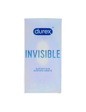 Durex Invisible Supercienkie Prezerwatywy 10 szt