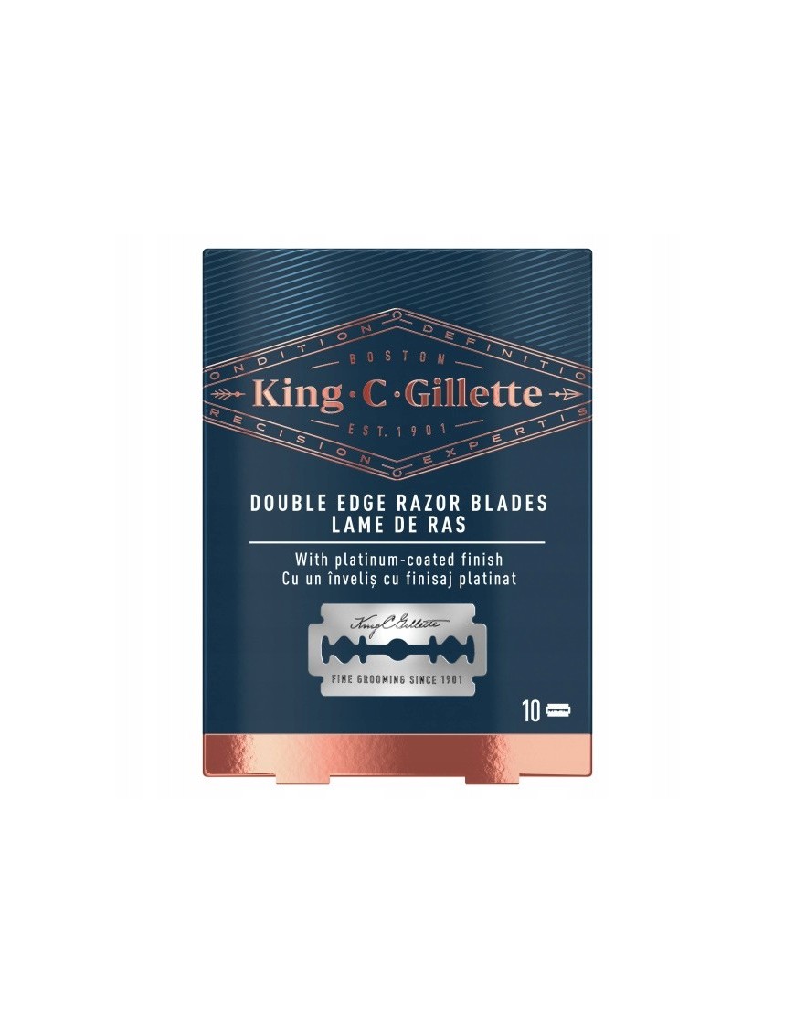 King Gillette Żyletki 10 szt