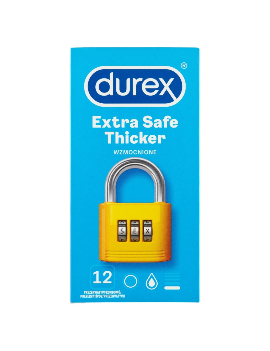 Durex Extra Safe Prezerwatywy 12 szt