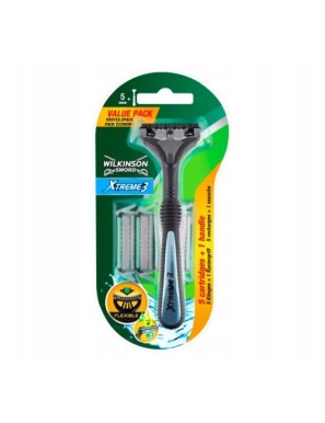 Wilkinson Sword Xtreme3 Wkłady 5szt + rączka