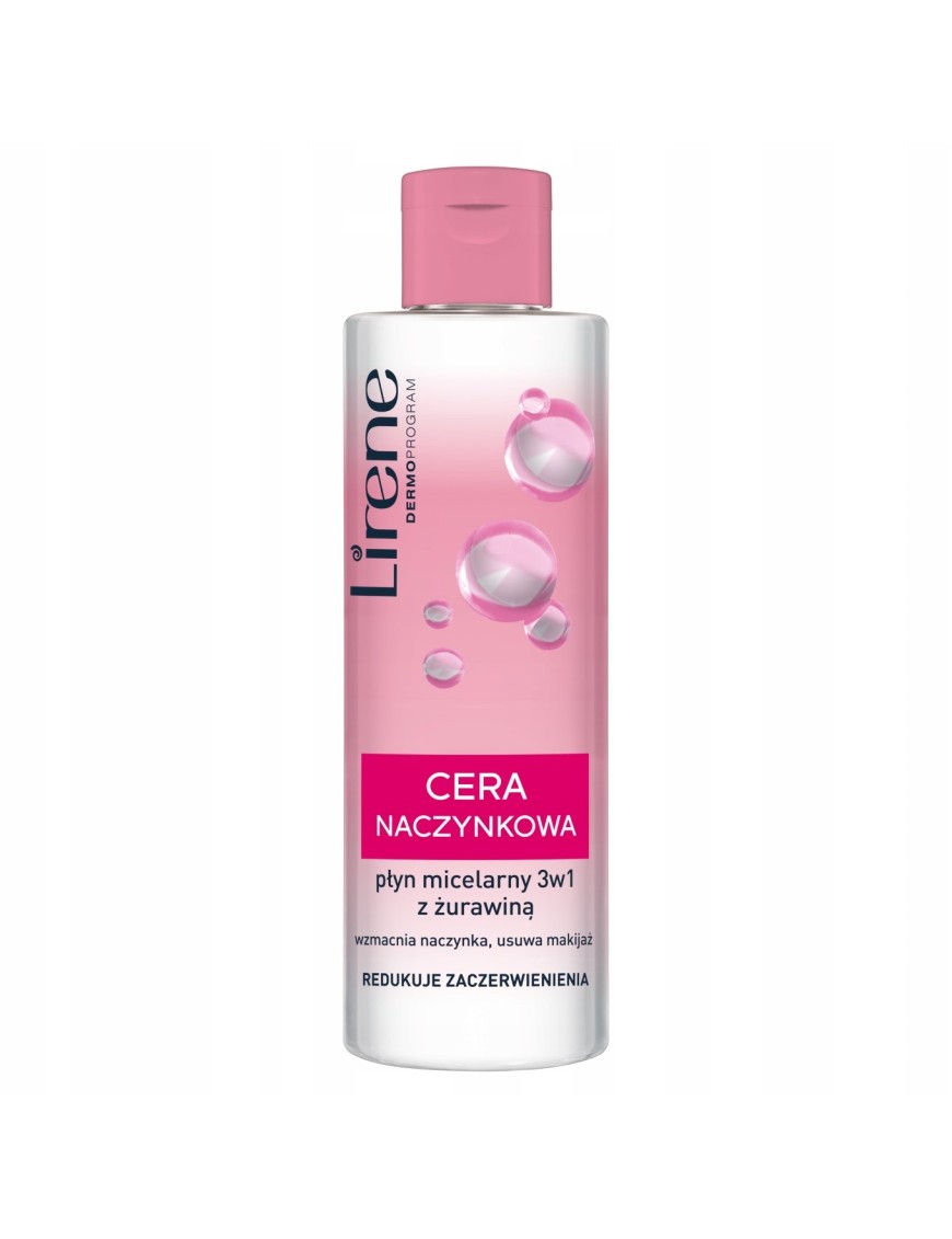 Lirene Cera Płyn micelarny 3w1 z żurawiną 200ml