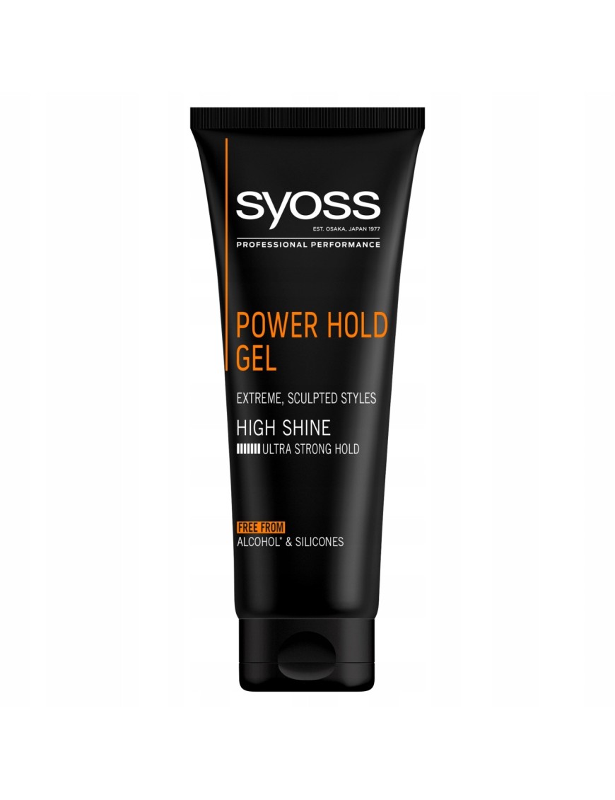 Syoss Power Hold gel Żel do włosów Ultra Strong