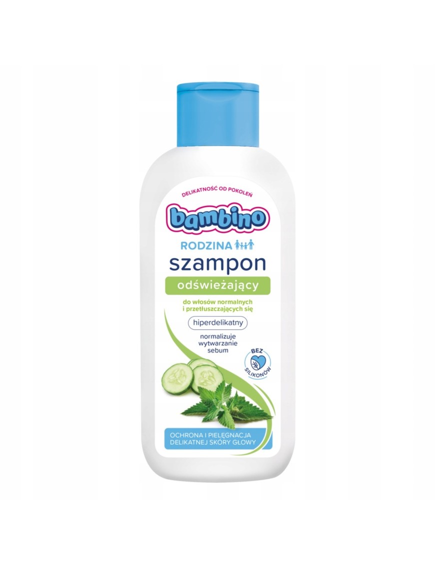 Bambino Rodzina Szampon odświeżający 400 ml