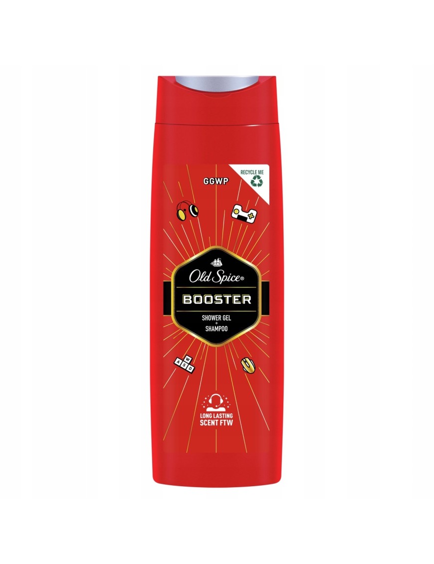 Old Spice Booster Żel pod prysznic i szampon 400ml