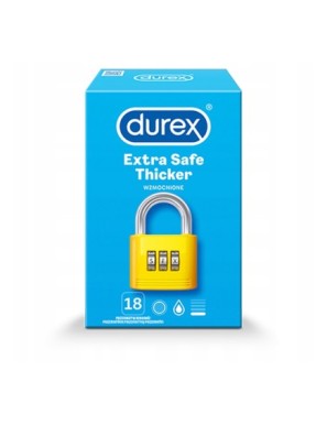 Durex Extra Safe Thicker Prezerwatywy 18 szt