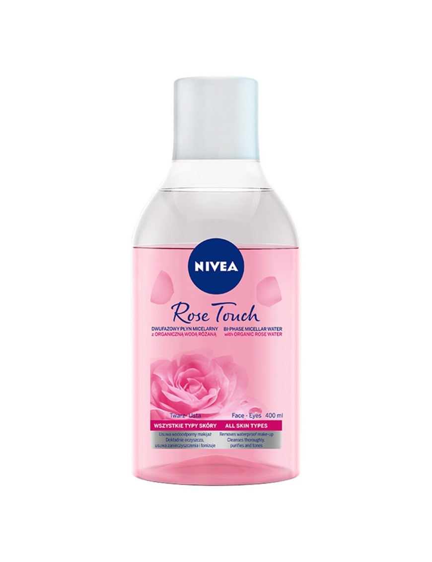 NIVEA Rose Touch Dwufazowy płyn micelarny 400 ml