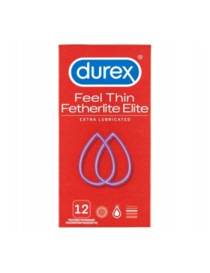 Durex Feel Thin Fetherlite Elite Prezerwatywy 12sz