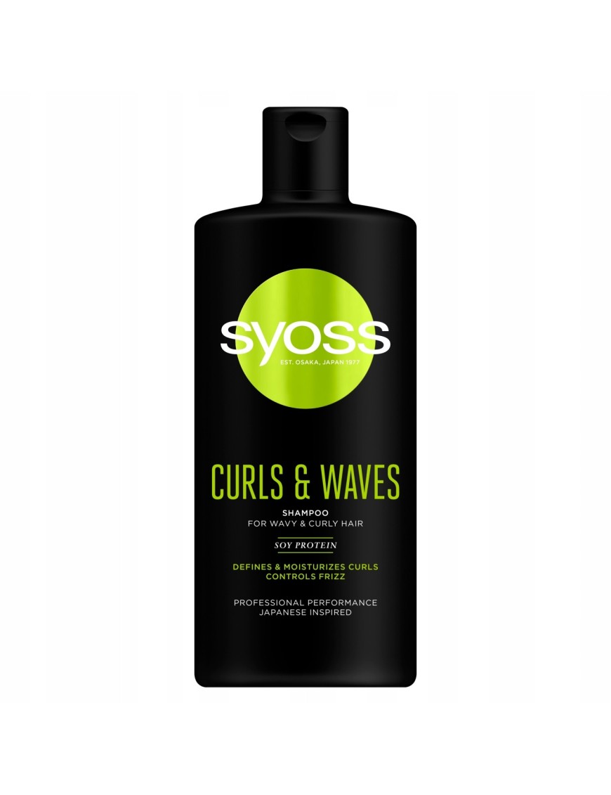 Syoss Curls Waves Szampon do włosów kręconych