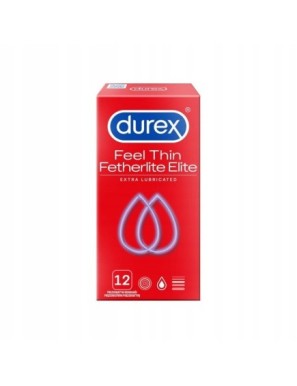 Durex Feel Thin Fetherlite Elite Prezerwatywy 12sz