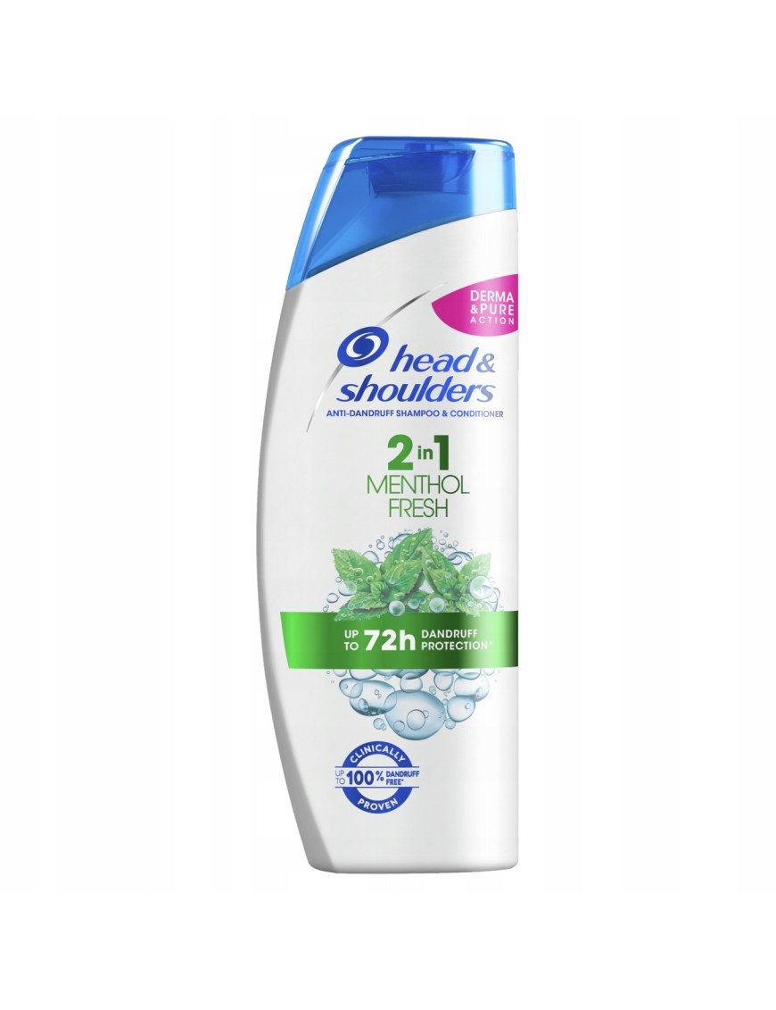 Head Shoulders Menthol Fresh 2 w 1 Szampon 360ml