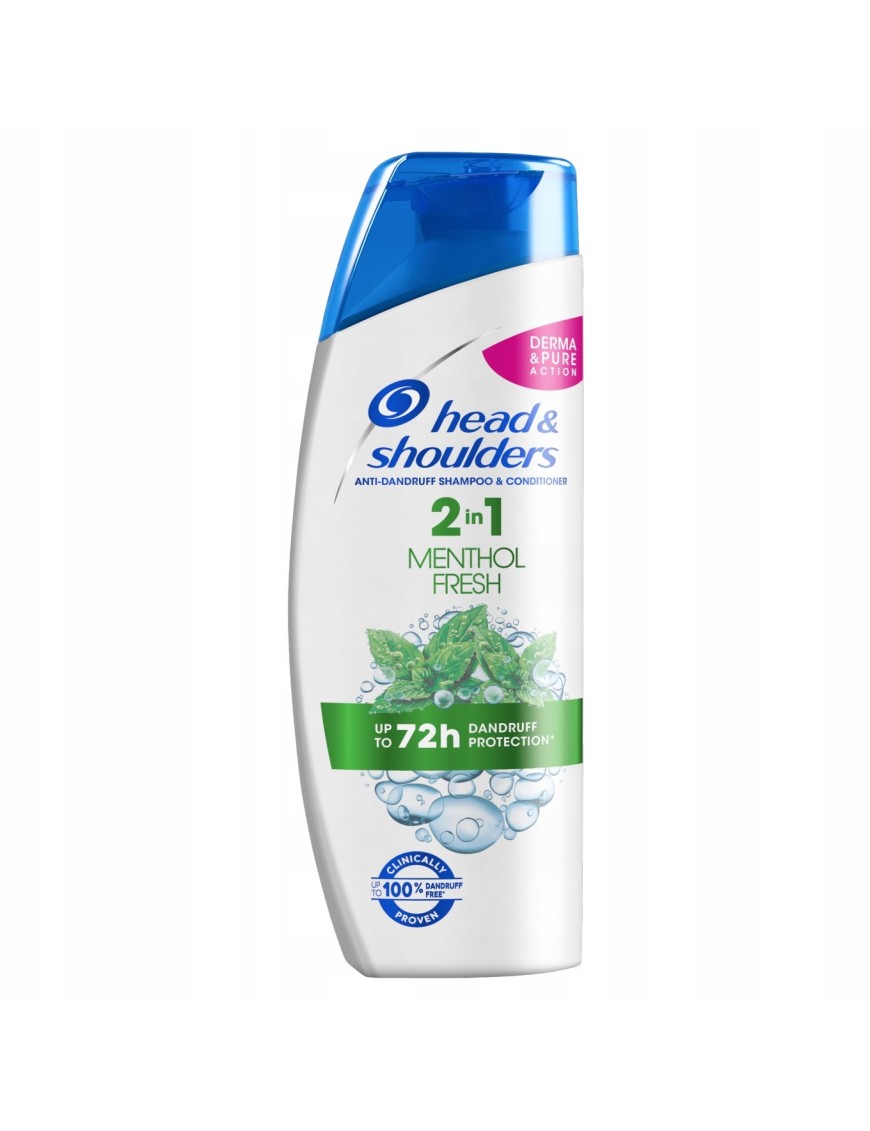 Head Shoulders Menthol Fresh 2 w 1 Szampon 225ml