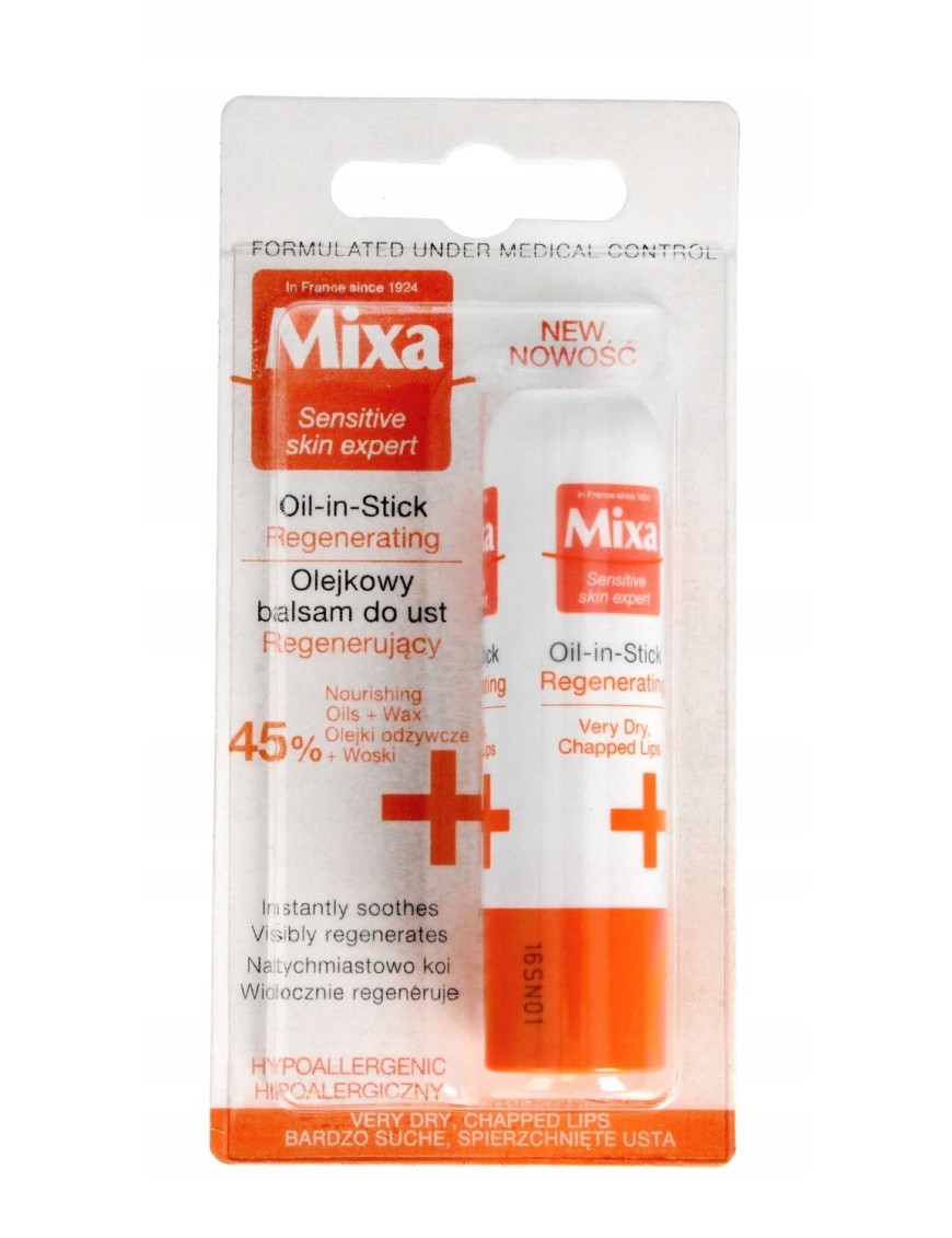 Mixa Balsam Do Ust Regenerujący 47g