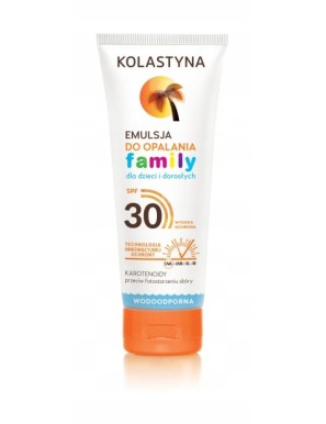 Kolastyna Emulsja SPF30 do opalania Family 250 ml