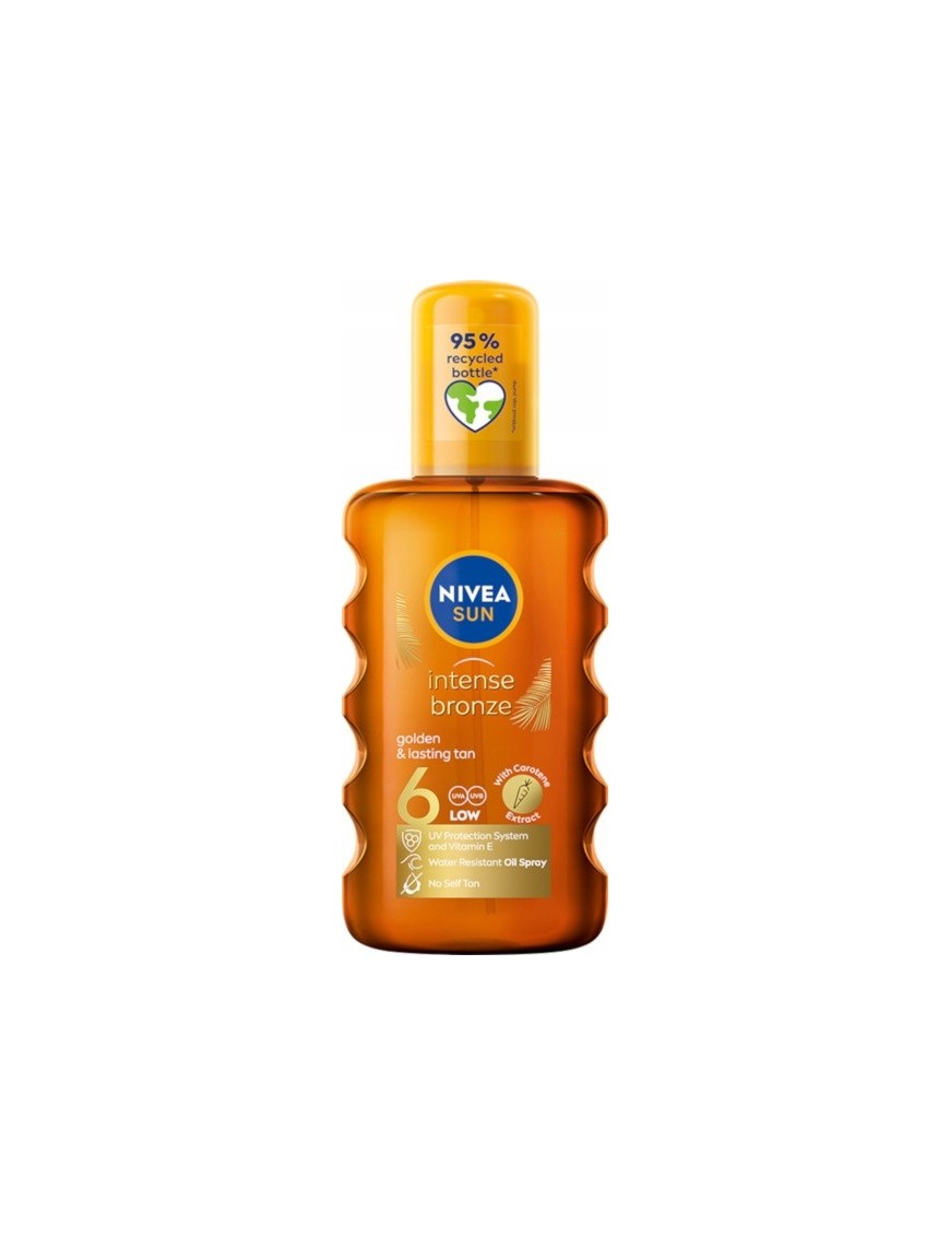 NIVEA Karotenowy olejek do opalania SPF 6 200 ml