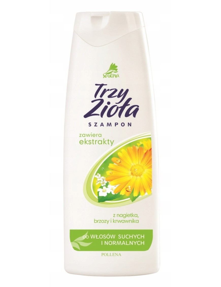 Szampon Trzy Zioła do włosów suchych 250 ml