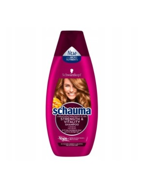 Schauma Strength & Vitality Szampon 400 ml