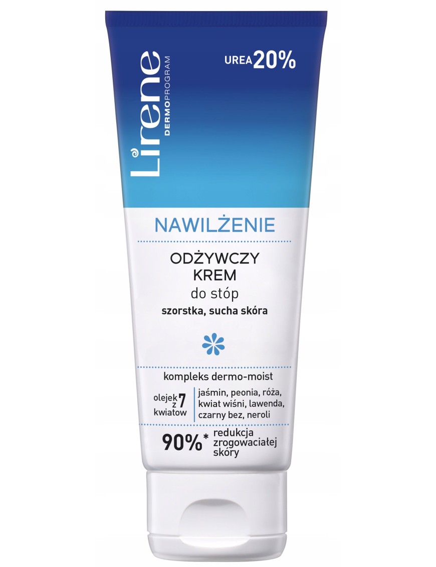 Lirene Intensywnie nawilżający krem do stóp 100ml