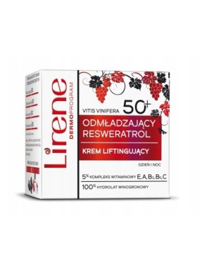 Lirene Odmładzający Krem liftingujący 50+ 50 ml