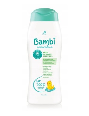 Bambi naturalnie Płyn do kąpieli dla dzieci 400 ml