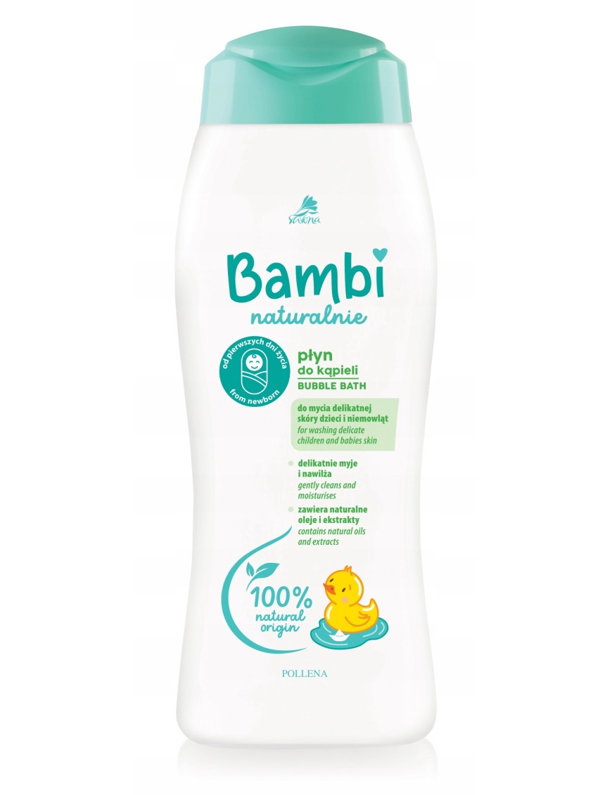 Bambi naturalnie Płyn do kąpieli dla dzieci 400 ml