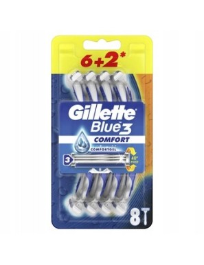 Gillette Blue3 Comfort Maszynki Jednorazowe 8sz