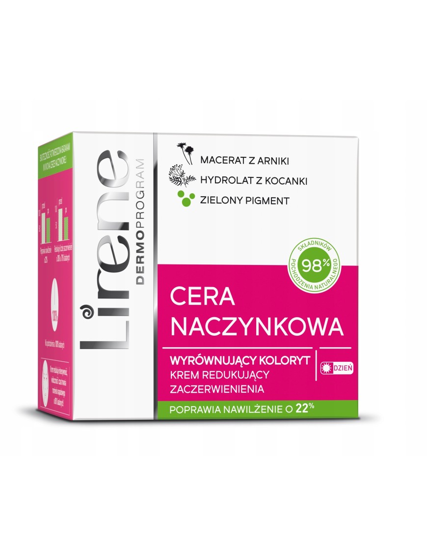 Lirene Cera naczynkowa Wyrównujący koloryt 50 ml