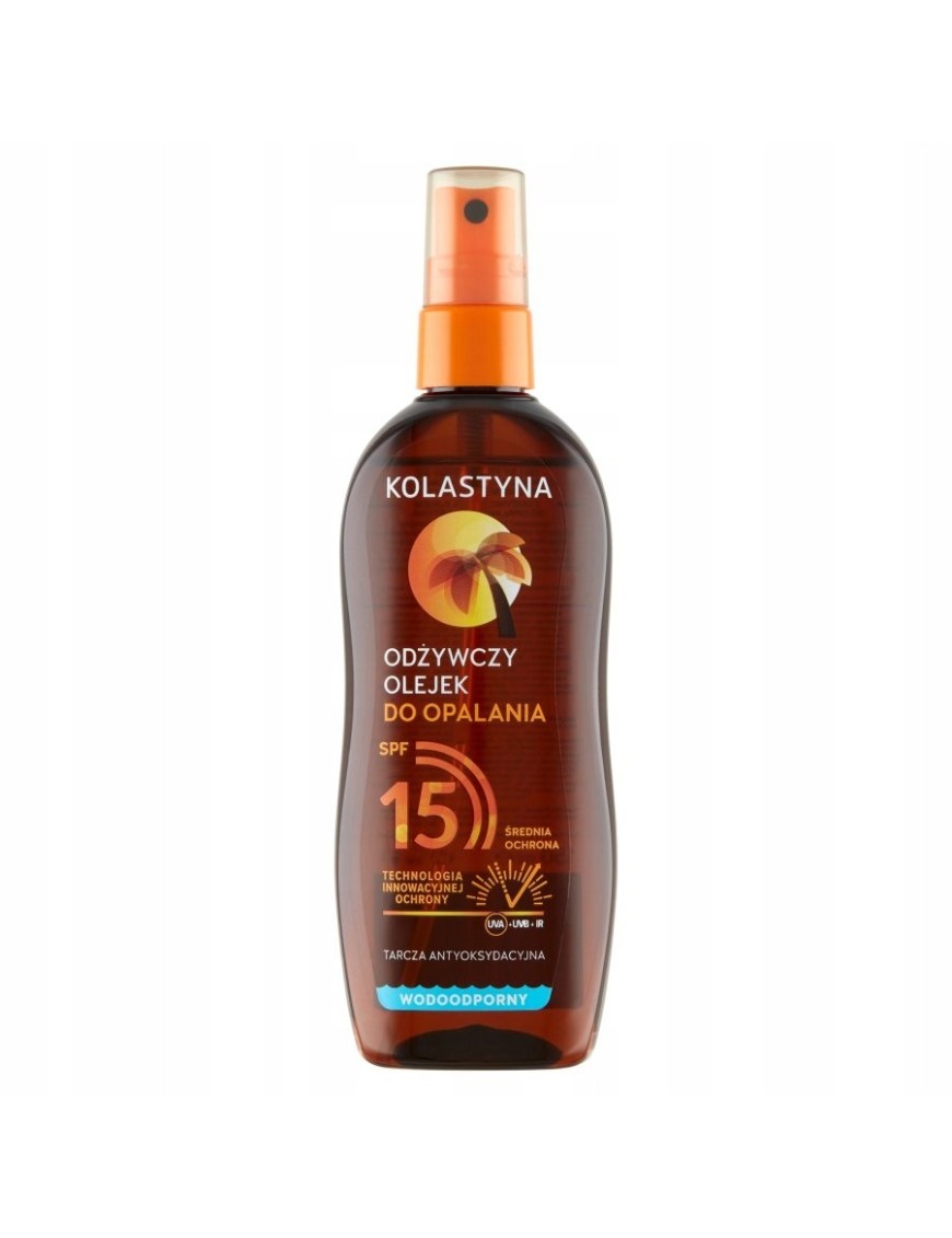 Kolastyna Odżywczy olejek do opalania SPF15 150ml