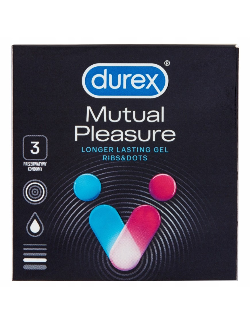 Durex Mutual Pleasure Prezerwatywy 3szt
