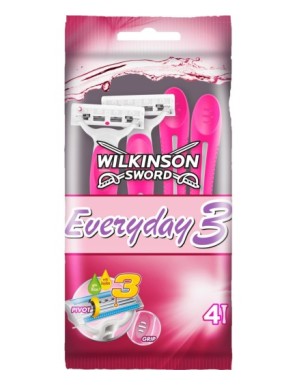 Wilkinson Sword Everyday 3 maszynki do golenia 4sz