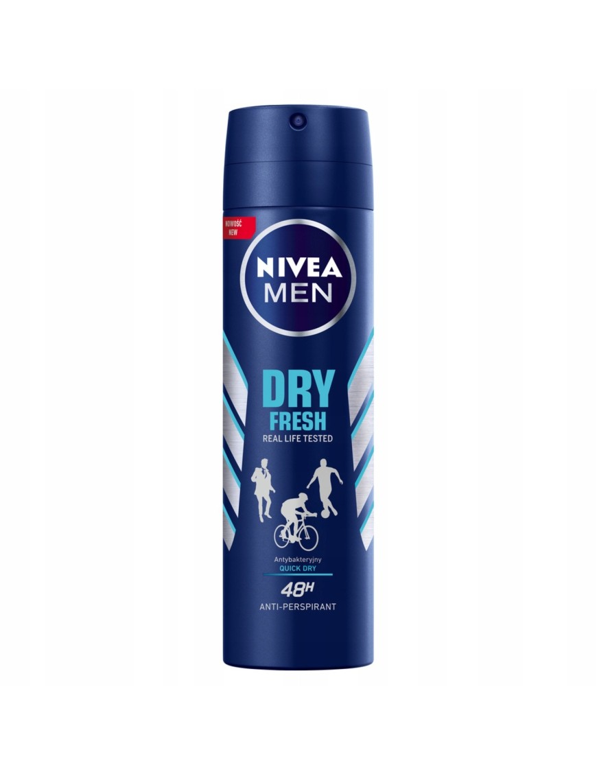 Nivea MEN DRY Fresh Antyperspirant Spray 150ml