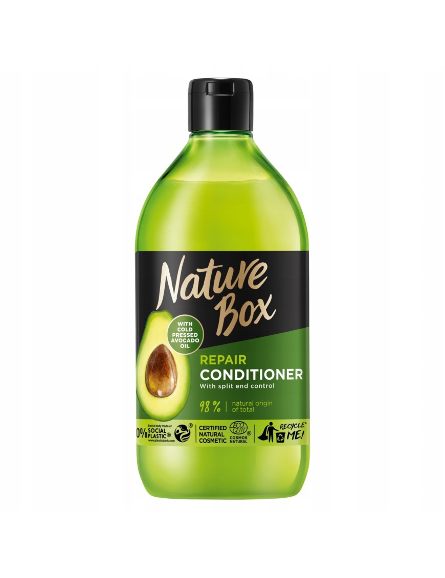 Nature Box Oil odżywka do włosów z awokado 385 ml