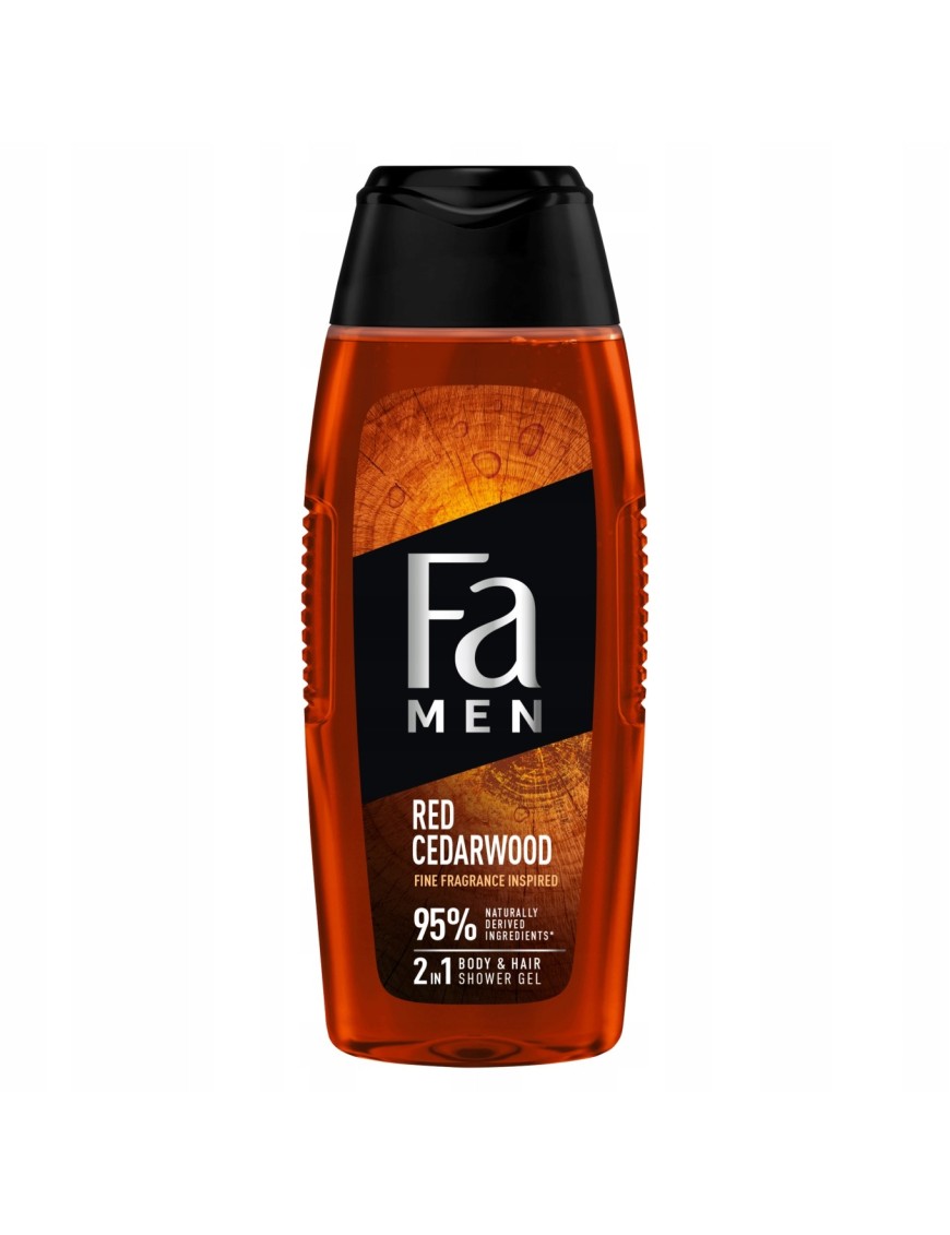 Fa Men Żel Pod Prysznic RED CEDARWOOD 2w1 400 ml