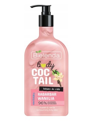 BIELENDA BODY COCTAIL BALSAM RABARBAR WANILIA 400