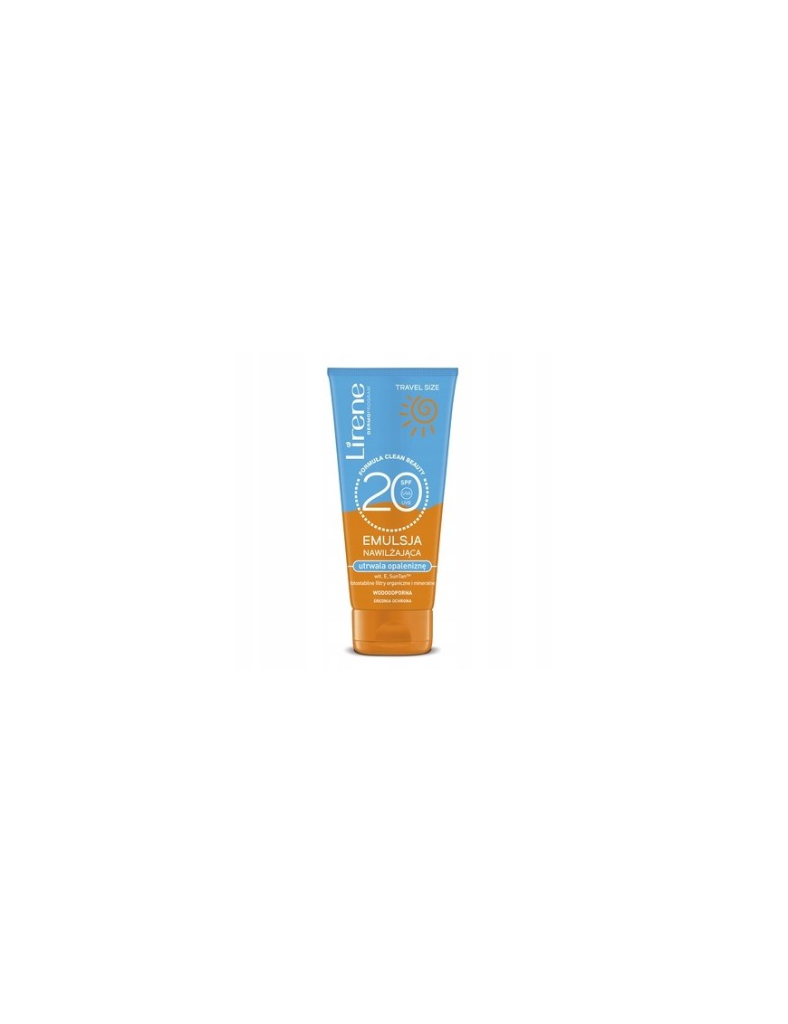 Lirene Emulsja nawilżająca SPF20 travel size 90 ml