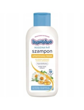 Bambino Rodzina Szampon witaminowy blask 400 ml