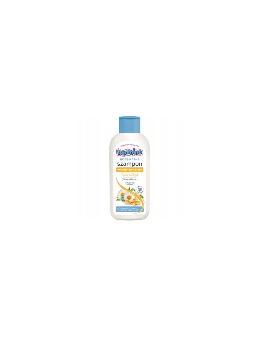 Bambino Rodzina Szampon witaminowy blask 400 ml