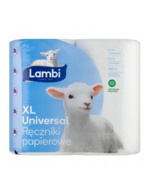 Lambi XL Uniwersal Ręczniki papierowe 2 rolki