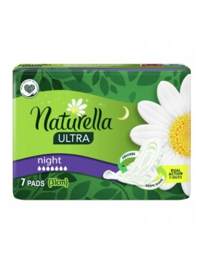 Naturella Ultra Night Podpaski ze skrzydełkami x7