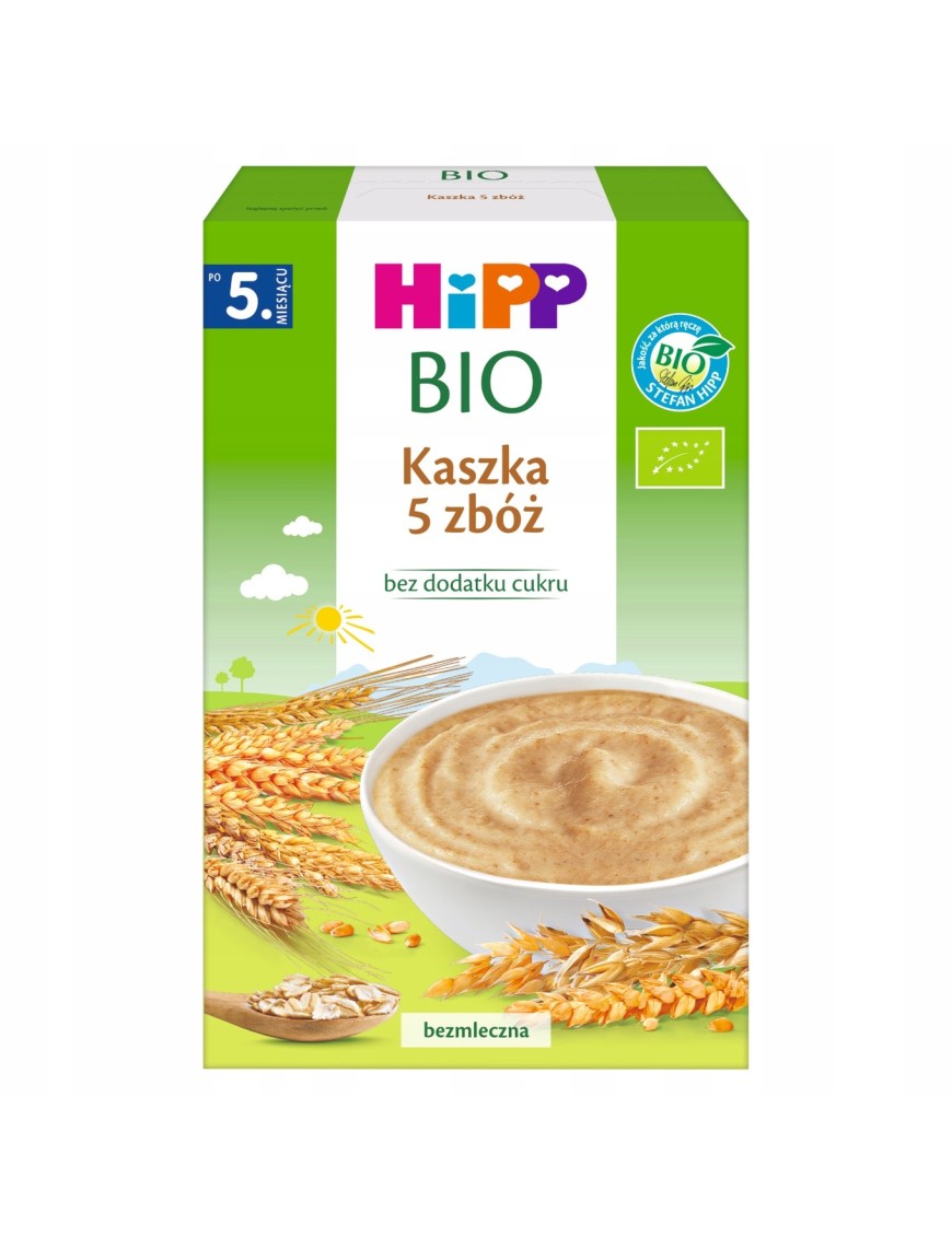 HiPP BIO Kaszka 5 zbóż po 5. miesiącu 200 g
