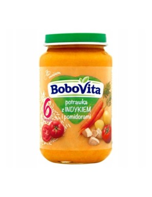 BoboVita Potrawka indyk i pomidory po 6 mies 190g
