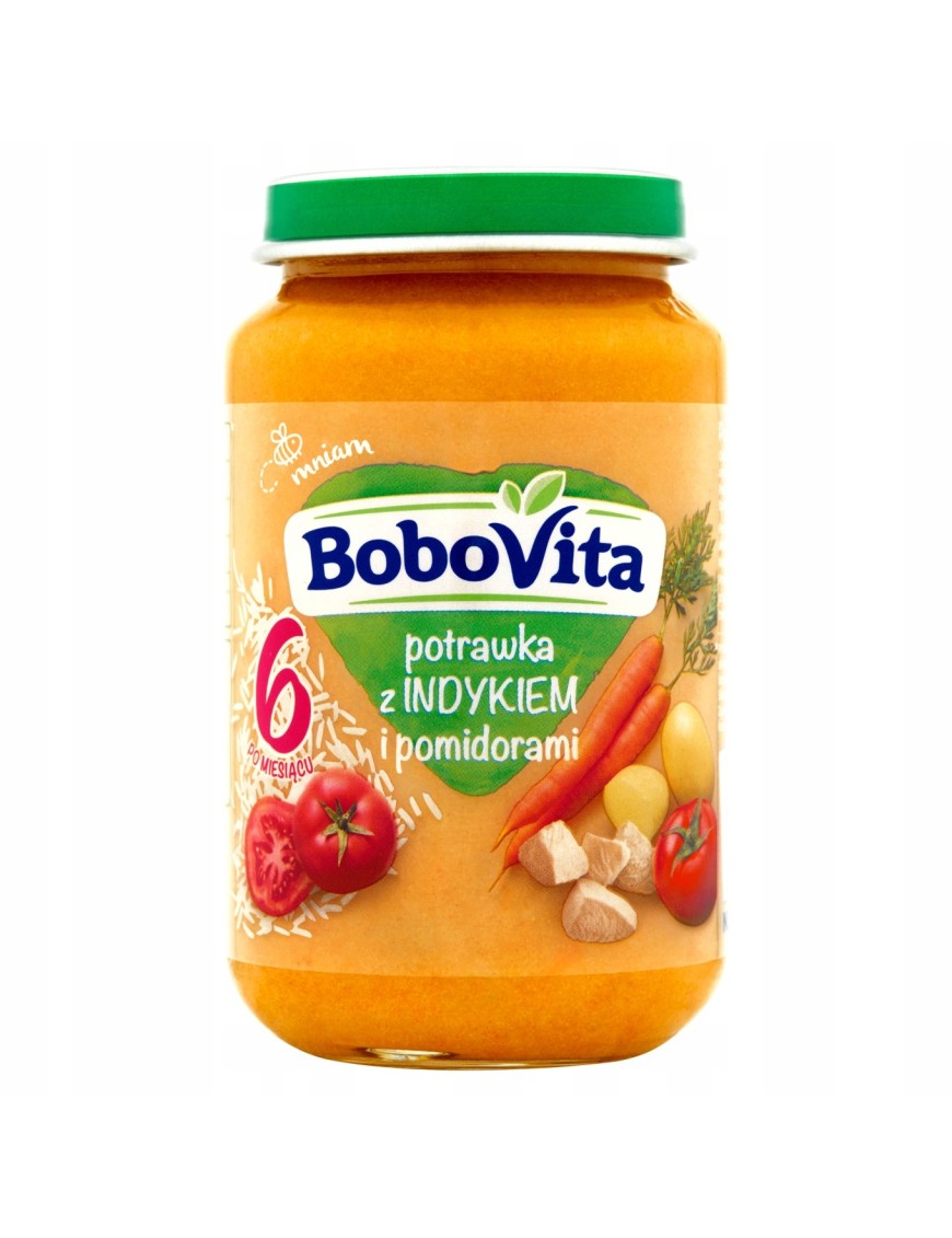 BoboVita Potrawka indyk i pomidory po 6 mies 190g
