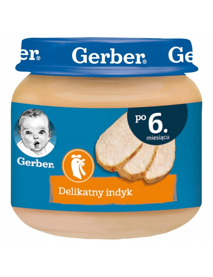 Gerber Delikatny indyk po 6 miesiącu 80g