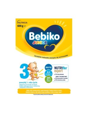 Bebiko Junior 3 mleko dla dzieci od 1 r. ż. 600g