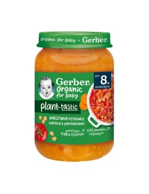 Gerber Organic Plant-tastic Warzywna potrawka 190g