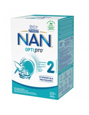 Nan Optipro 2 Mleko modyfikowane dla dzieci Nestle
