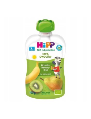 HiPP BIO Mus owocowy po 6 miesiącu gruszki-banany