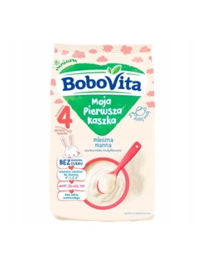 BoboVita Kaszka mleczna manna po 4. miesiącu 230 g