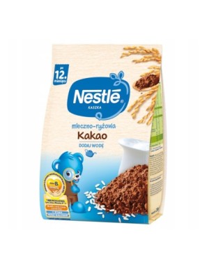 Nestlé Kaszka mleczno-ryżowa kakao dla dzieci 12m