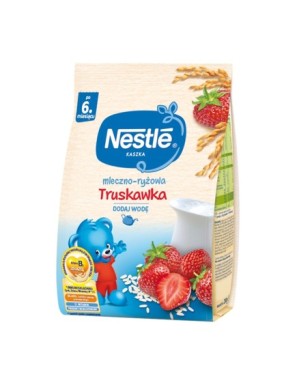 Nestlé Kaszka mleczno-ryżowa truskawka po 6m+